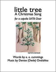 Little Tree SATB choral sheet music cover Thumbnail